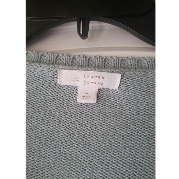 LC Lauren Conrad Cardigan Sweater - Green/Sage - Picture 2 of 7